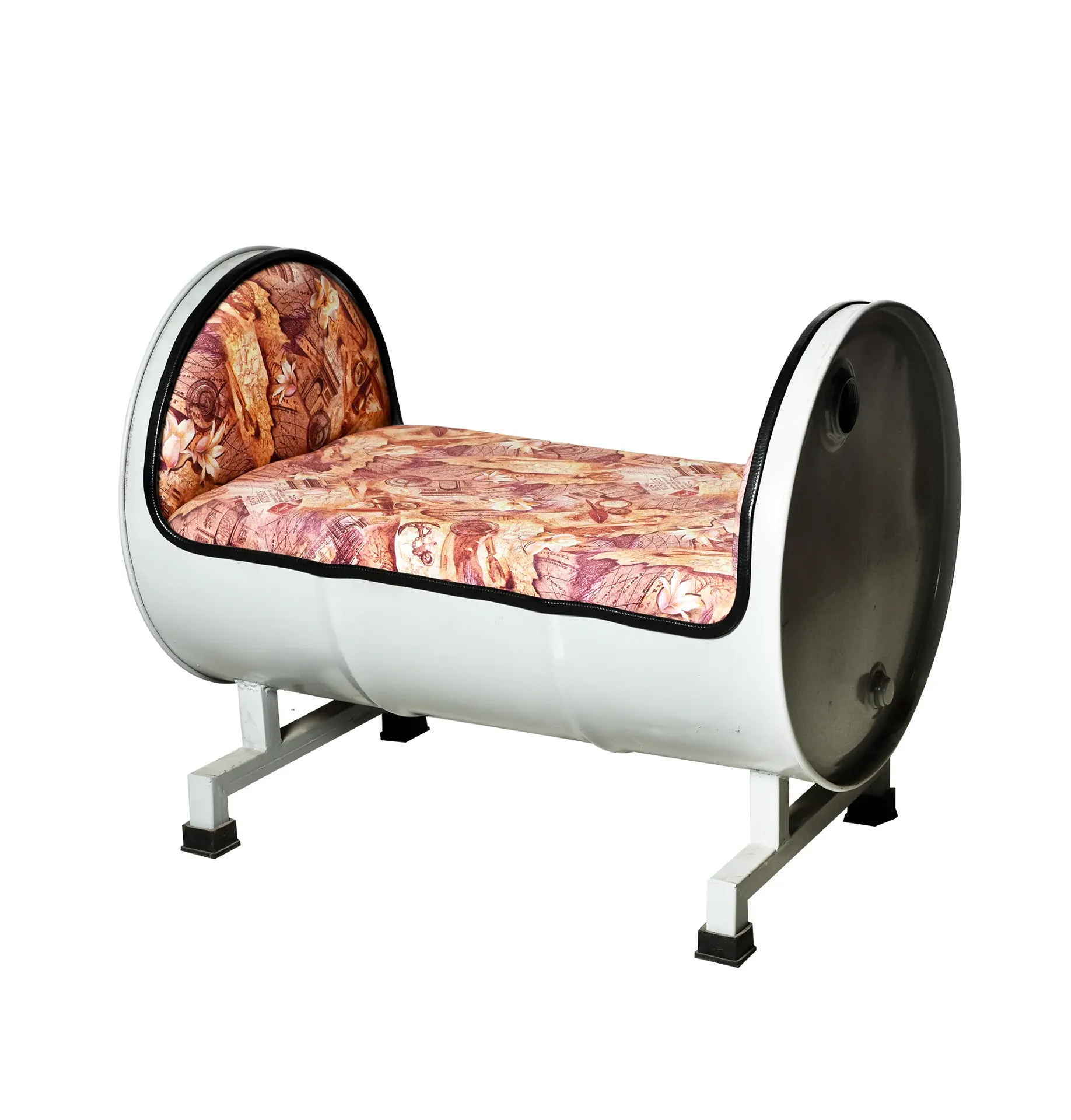 DOUBLE SEATER DRUM SOFA, BOTH SIDE OPEN FOR HOME AND BALCONY