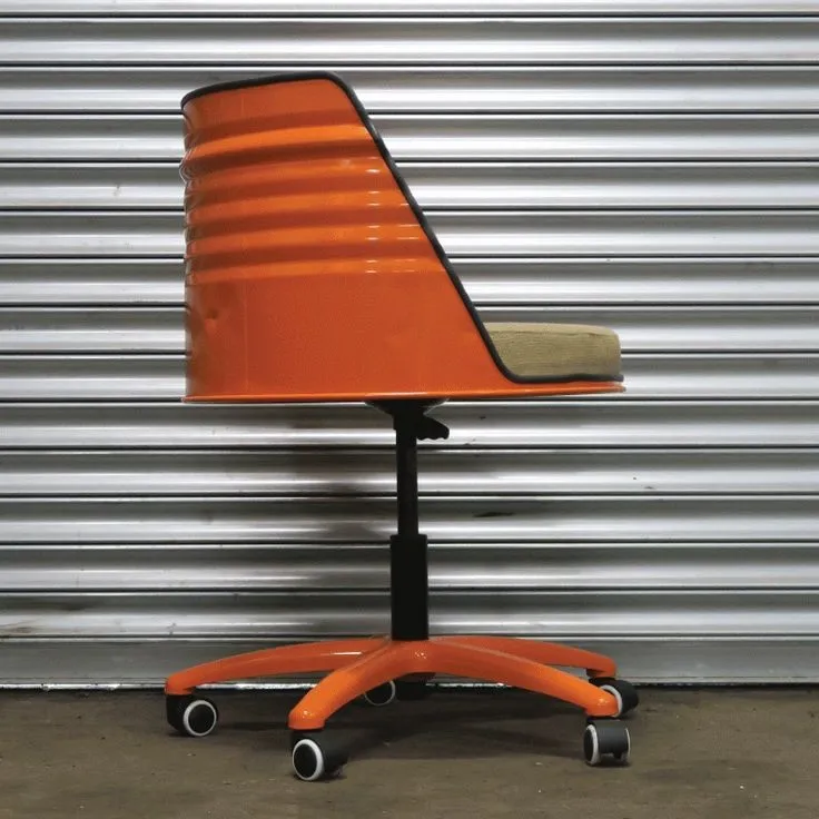 Revolving ofice chair (Made From Barrel)